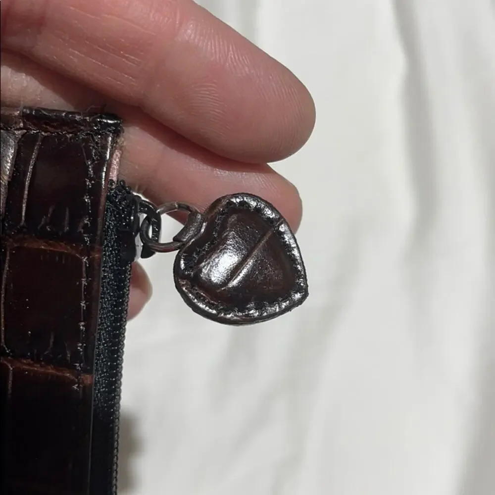 Brighton card holder heart see through front